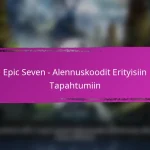 Epic Sevenin kuukausittaiset kirjautumispalkinnot elokuussa