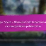 Epic Seven – Alennuskoodit pelin valuutalle