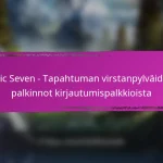 Epic Sevenin kuukausittaiset kirjautumispalkinnot maaliskuussa