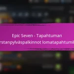 Epic Sevenin kuukausittaiset kirjautumispalkinnot huhtikuussa