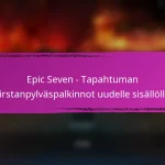 Epic Seven kuukausittaiset kirjautumispalkinnot