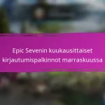 Epic Seven -tapahtuman virstanpylväspalkinnot yhteisön haasteille
